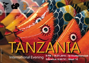 Flyer Tanzanian Night