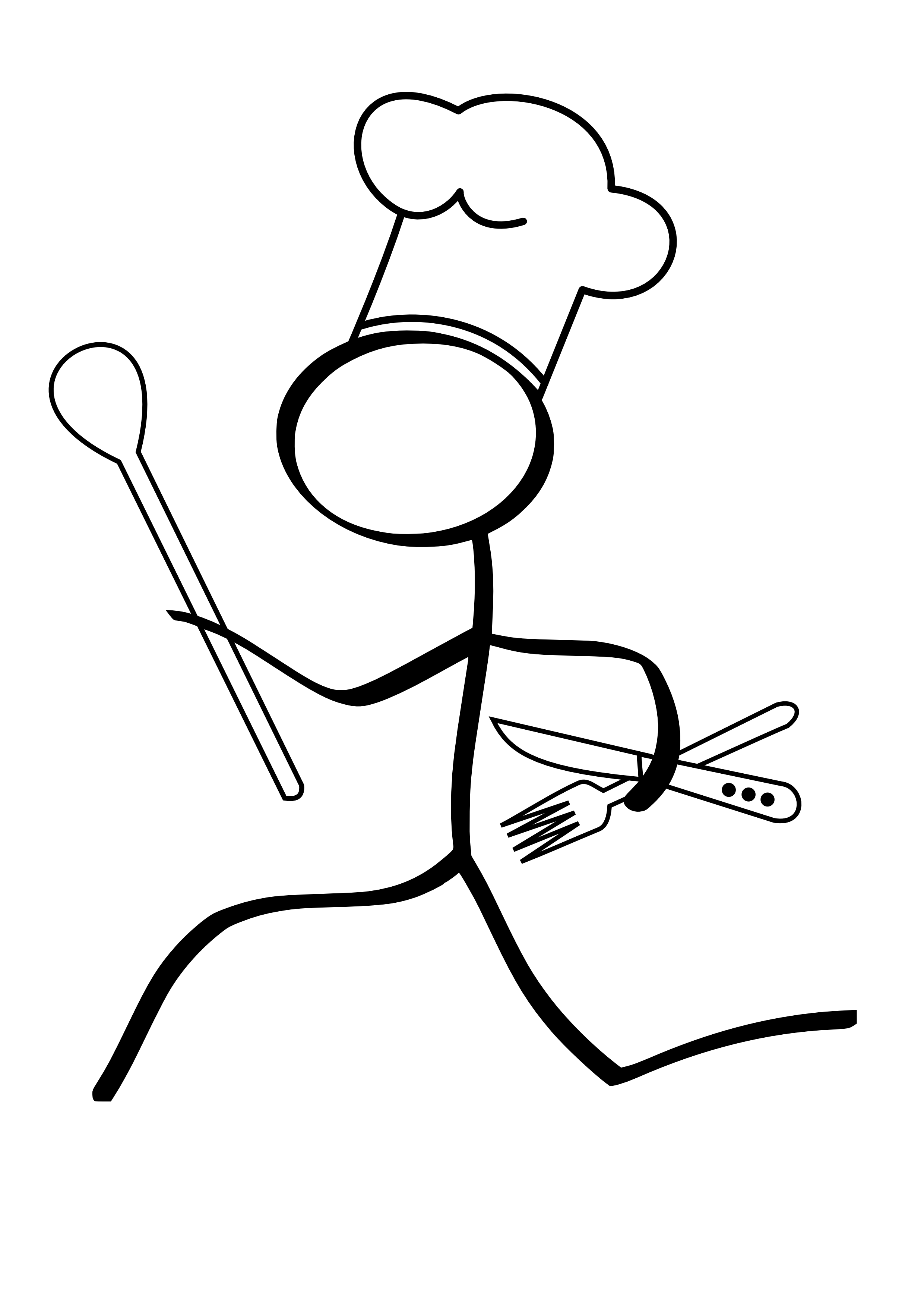 Kitchen Run Strichmaenchen